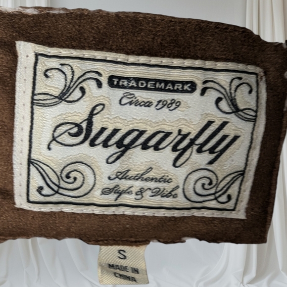 Sugarfly Suede jacket with Sherpa lining - Picture 3 of 3